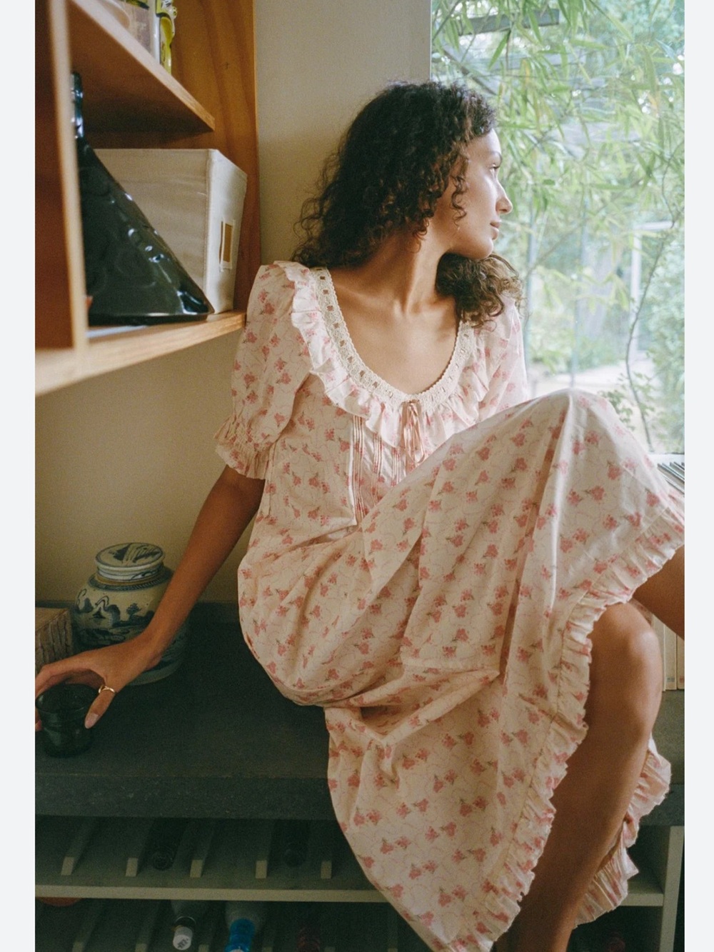 Christy Dawn Inez Dress in Blush Bouquet